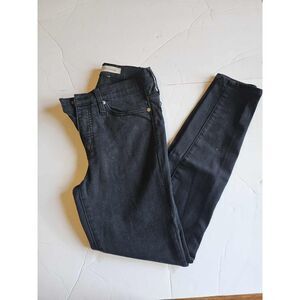 Madewell 9” High Rise Skinny Jeans Black Size 26 NWOT/EUC